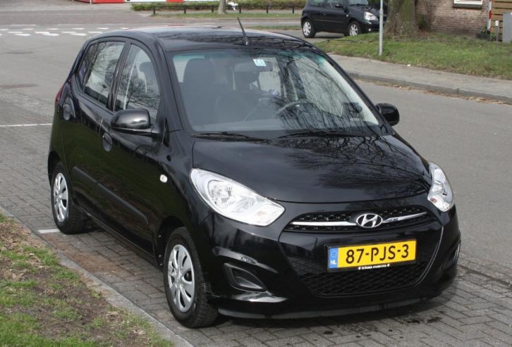 Hyundai I 10 1.1 i-Drive Cool I 5DR 2011 Zwart Garantie