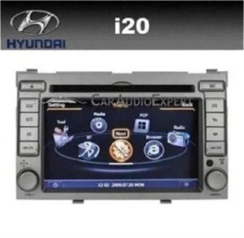 Hyundai i20 autoradio navigatie dvd bluetooth usb ipod mp3