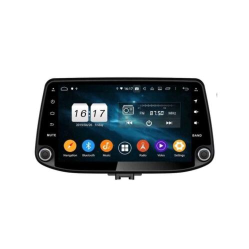 Hyundai I30 Android 10 Navigatie DAB Radio CarPlay Apps