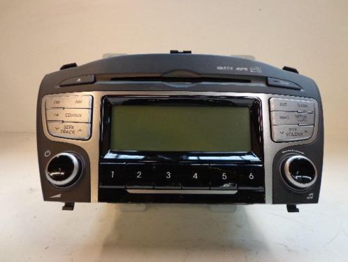 Hyundai IX35 2011 origineel radiocd toestel meerdere delen