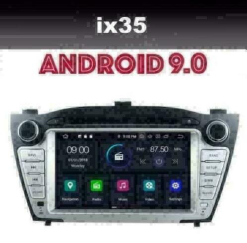 Hyundai ix35 radio navigatie android 9.0 wifi dab carkit