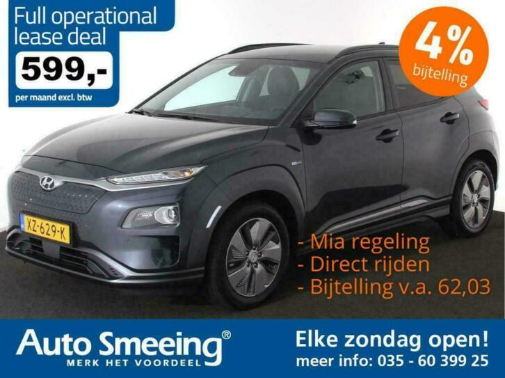 Hyundai Kona EV Premium Direct rijden Elke Zondag Open