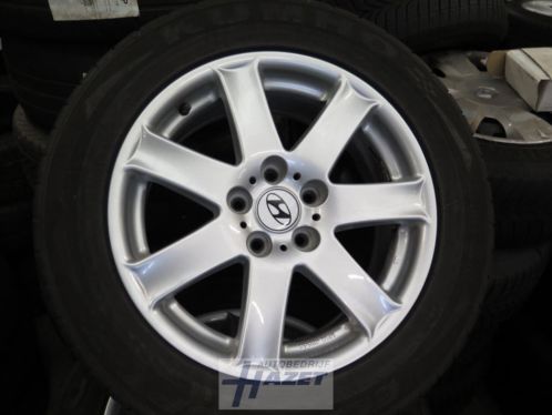 Hyundai Santa Fe 17 inch lichtmetalen velgen  banden