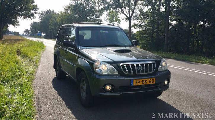 Hyundai Terracan van 2.9 Crdi 4wd 2003 airco grijs kenteken