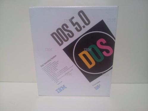 IBM DOS 5.0 nieuw in gesealde verpakking