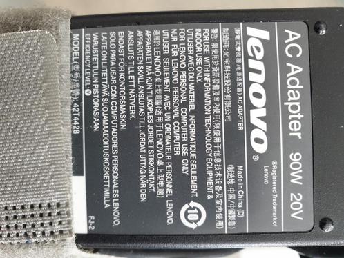 IBM Lenovo Laptop Notebook lader AC Adapter 90W 20V