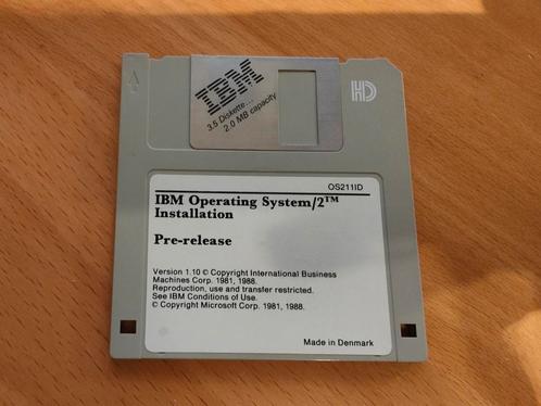 IBM OS2 pre release  BIJZONDER
