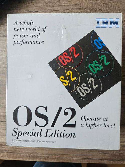IBM OS2 Special Edition 3.5 diskettes NIEUW SEALED