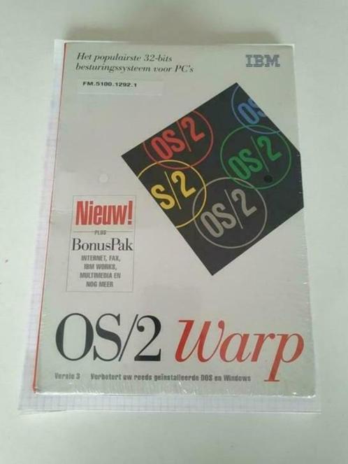 IBM OS2 Warp versie 3 CD-ROM sealed NL versie NOS