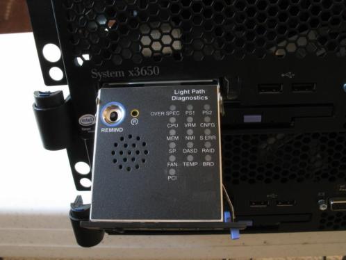 IBM System x3650 (2x Xeon X5450  3.0GHz, 16GB, 3x 73GB SAS 