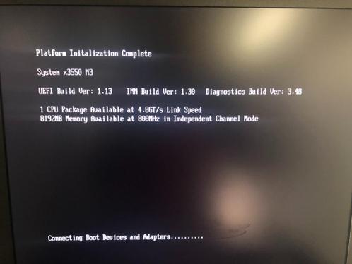 IBM x3550 M3 1U server