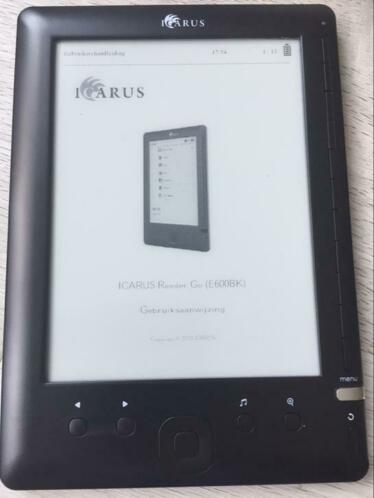Icarus e-reader go E600BK