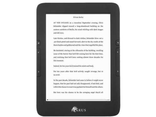 Icarus Illumina e-reader met front light - Zwart