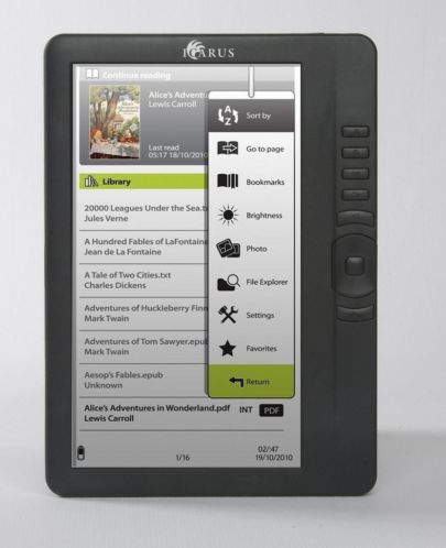 Icarus Omnia G2 E-Reader