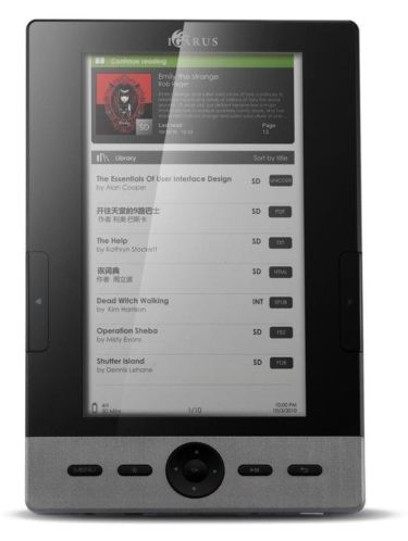 Icarus Omnia kleuren ereader