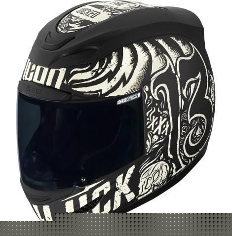 Icon Airmada Hardluck motorhelm