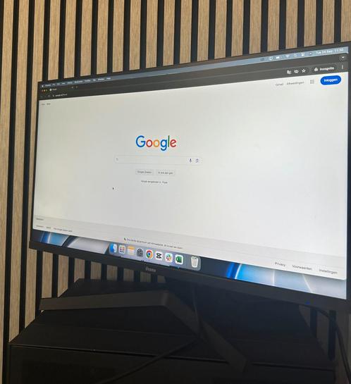 iiyama monitor 27 inch, 75hz, 1440p beeldscherm