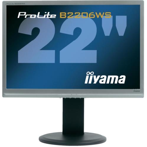 Iiyama Prolite B2206WS 22 inch LCD Breedbeeld Zilver 168...