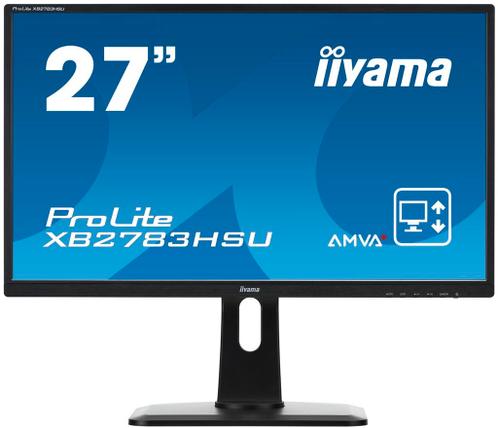 Iiyama ProLite XB2783HSU  27 Inch Full HD  A-MVA Paneel...
