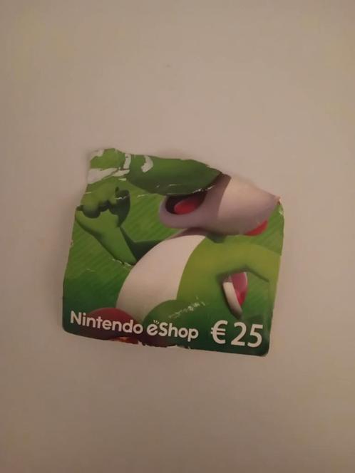 Ik verkoop de Nintendo card op dat ik zelf geen Nintendo heb
