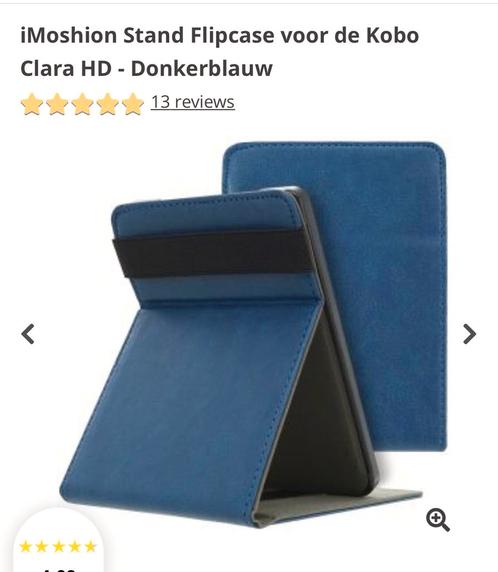 iMoshion Stand Flipcase voor de Kobo Clara HD - Donkerblauw