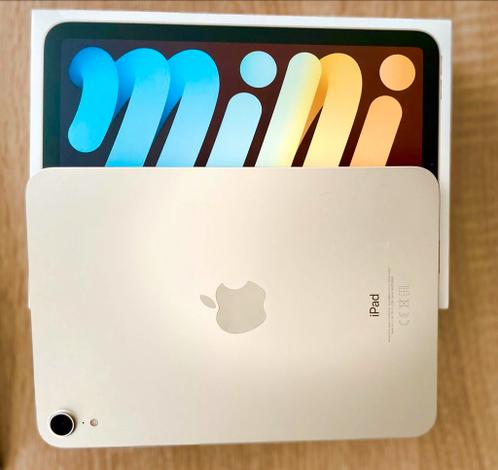 In nieuwstaat mrt 22, IpadMini 6th gen.64GB, WiFi Hoesbon