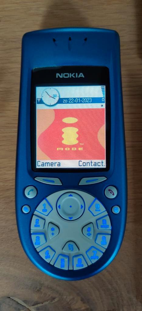 In nieuwstaat verkerende Nokia 3650 uit 2003, werkt goed
