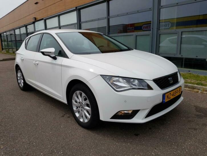 In prijs verlaagd Seat Leon 1.2 TSI 110PK 2016 Candy Wit