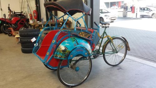 Indonesische Becak ( Riksja ) orgineel uit Indonesie