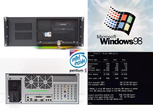 Industrile MS-DOS amp Windows 98 legacy applicatie pc