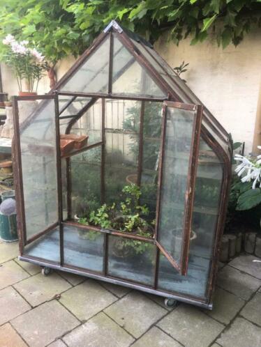 Industrile Vintage Grote Greenhouse Broeikas Kas Tuin Frans