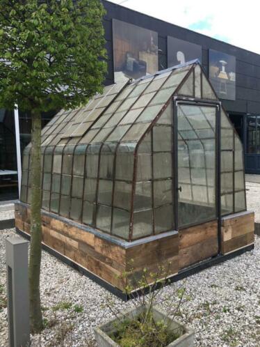 Industrile Vintage Grote Greenhouse Broeikas Kas Tuin Frans