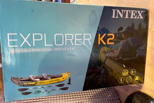 Inflatable K2 Explorer 2 person Kayak brand new never used