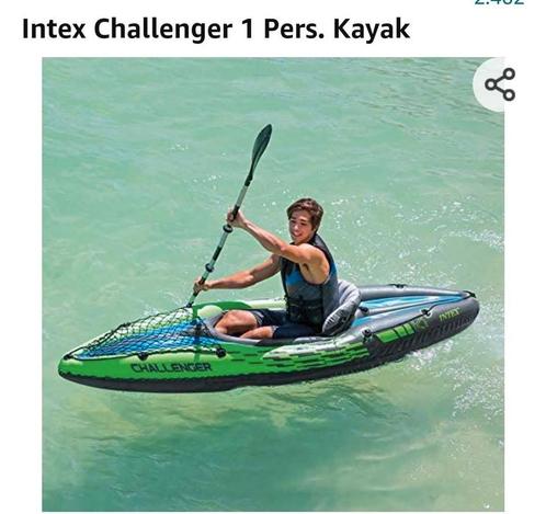 Inflatable kayak 1 pers