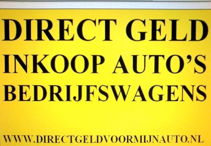 Inkoop autobedrijfswagen www direct geld voor mijn auto nl