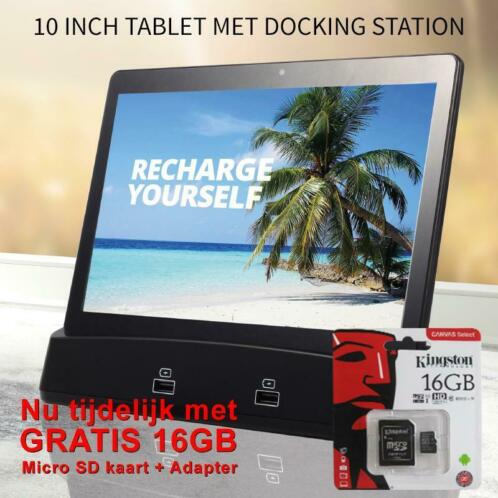 INNOVU - Bianca 10.1inch Tablet met Docking Station