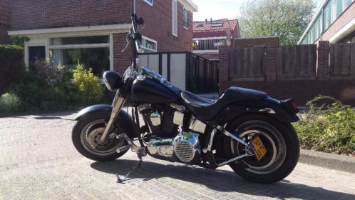 Inruil bespreekbaar  Harley Davidson fatboy zwartchroom