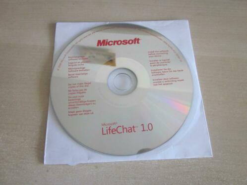 Installatie cd Microsoft Lifechat 1.0