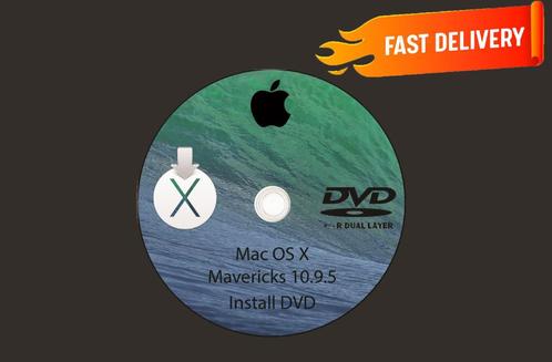 Installeer Mac OS X Mavericks 10.9.5 via DVD OSX macOS