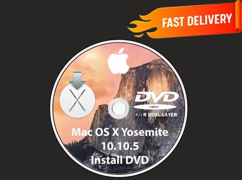 Installeer Mac OS X Yosemite 10.10.5 via DVD zonder USB OSX