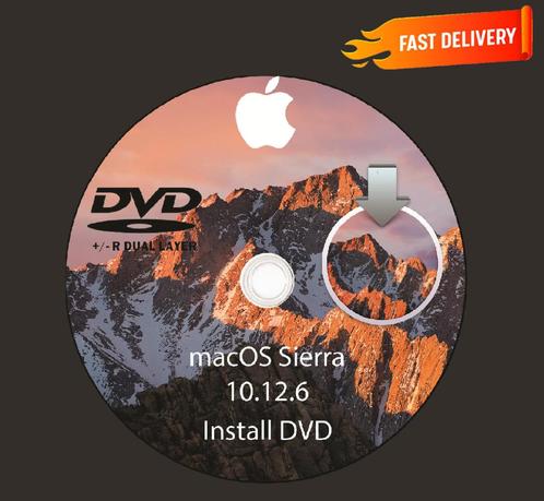 Installeer MacOS Sierra 10.12.6 via DVD zonder USB OSX OS X