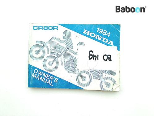 Instructie Boek Honda CR 80 1980-1984 (CR80) R (32GC4610)
