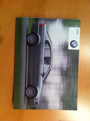 Instructie boekjes met mapje BMW e46 3 serie 