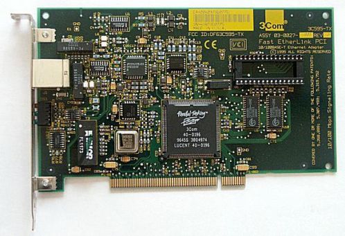 Intel 3Com Compaq IBM Realtek 101001000 Mbps Netwerk Kaart