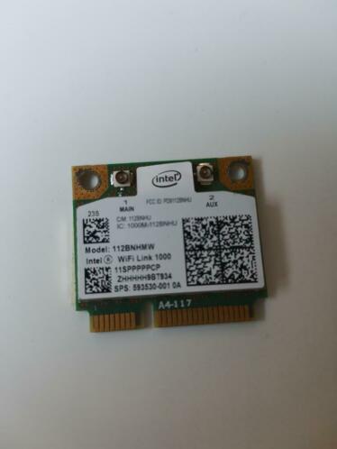Intel 802.11bgn 300Mbps 2,4Ghz laptop adapter
