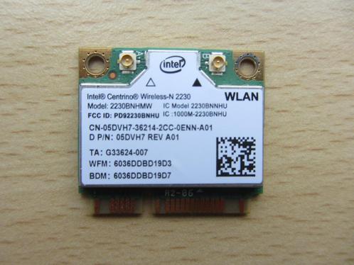 Intel Centrino Wireless-N 2230 2.4GHz 300Mbps IEEE 802.11bg