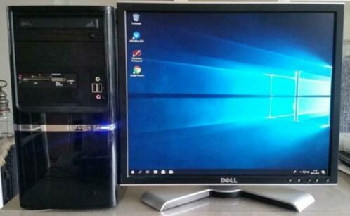 Intel Core i3  3.30GHz 4,00GB ddr3 2x 250GB disk 19034scherm