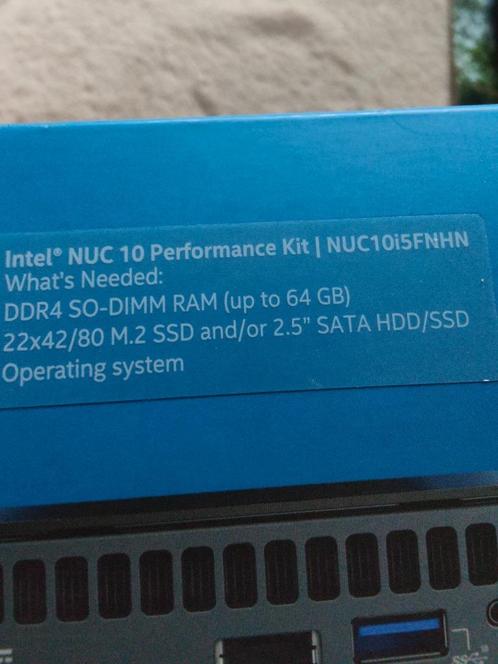 Intel NUC 10 Performance kit - NUC10i5FNHN - mini pc