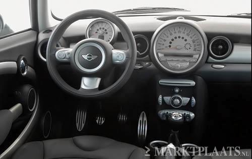 Interieur Mini Cooper Facelift Bj 2010. Stof Zwart Kompleet