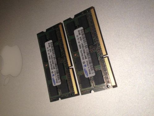 Intern geheugen DDR 2x2GB